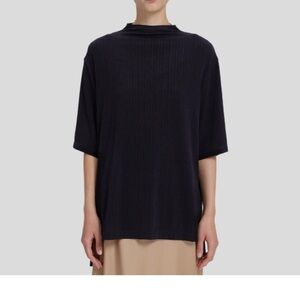 Lattelier High Standing Collar Top large